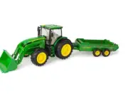 John Deere ERTL 1/16 Big Farm 6210R with Spreader 45960