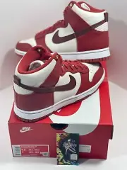 NEW SIZE 8.5 WOMENS - NIKE DUNK HIGH LXX "CINNABAR" (2022)