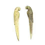Brass Material Parrot Shape Tea Knife Tea Ceremony Kungfu Tea Gadgets Set