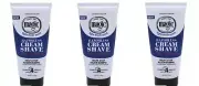 BL Magic Razorless Cream Shave Regular Strength 6 oz - THREE PACK