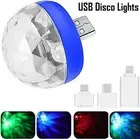 Mini USB Disco Ball Party Light Portable DJ Stage LED Light Strobe Lamp Club
