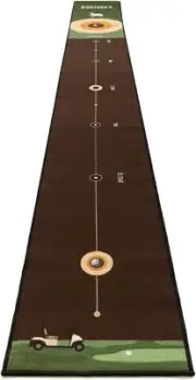 Putting Green Indoor Mat Golf Gifts for Men Golfing Practice Matt Training Aid