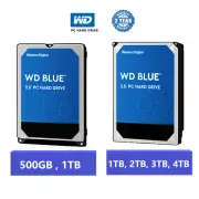 WD Blue 2.5in/3.5in Internal Desktop Hard Drive 500gb/1TB/2TB/3TB/4TB 2 YEARS