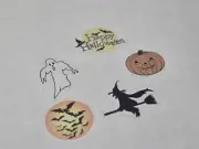 Halloween Window Dollhouse Decorations Miniature 1:12 Scale - FAST US SHIPPER