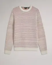 Ted Baker Grouse Long Sleeve Textured Knit Jumper $225 (multiple Sizes)