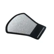 Two-Side Flash Diffuser Silver/White Reflector for Speedlite Canon Nikon Sony
