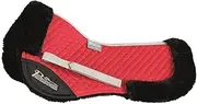 Performance Horse Half Pad (UK Size: 17in - 18in) (Deep Red)