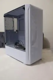 Ice Drill - ATX Mid Tower PC Case - White