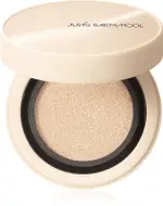 JUNG SAEM MOOL Skin Nuder Cover Layer Cushion Moisturizing Sponge Foundation + Light Color Refill 2× 14 g