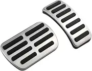 CHPGKGVNVT at Stainless Steel Car Accelerator Pedal Protection Cover 2Pcs/Set for Geely Emgrand GS/GJY LYNK&CO Pedal Accessories Pedals