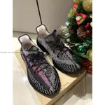 正品 ADIDAS YEEZY BOOST 350 V2YECHEIL 黑紅跑步鞋 運動鞋