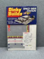 Vintage Meccano Dinky Toys Builda Space War Station Model Kit Play Scene