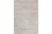 Austin Plush Grey Shaggy Rug - 120x160