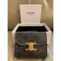 在飛比找蝦皮購物優惠-Celine  短夾