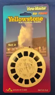 SEALED Yellowstone No. 2 view-master Set of 3 Reels Pack Wyoming Montana & Idaho