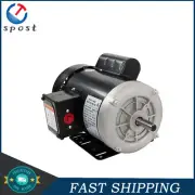 56 Frame 13.6/6.8A 1 HP Farm Duty Single Phase Motor 1750RPM 115V/230V