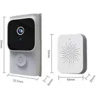 Extended Battery Life Wireless WiFi Video Doorbell with Voice Intercom