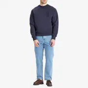 AMI Paris Woven Logo Sweatshirt