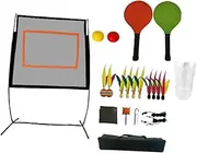 ａ aternee Badminton Net Set Sports Net Portable Replacement Easy Setup Adults with Storage Bag with Shuttlecocks for Beach Outdoor