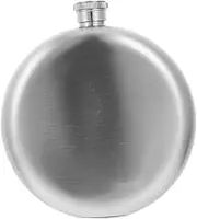 SHOWERORO Double-Walled Insulated Flask for Fishing Trips Portable Outdoor Hip Flask for Women Discreet Stainless Steel for Camping Hiking
