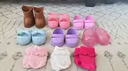 Cabbage Patch CPK 14 inch Doll shoes and socks Lot