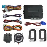 Keyless Entry Remote Control Car Engine Start Stop Push Button Alarm System Kit (for: Honda Civic)