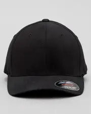 [Flexfit] Flexfit Men's Basic Cap in Black Size Small/Medium S/M Black