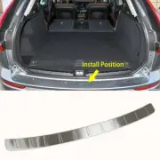 Fit For Volvo XC60 2018 Rear Bumper Sill Plate Guard Protector Cover Trim
