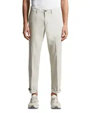 Peserico Garment Dyed Trousers in Dunes Silver