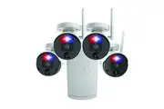 Swann SecureAlert 4 Channel Wi-Fi NVR with 4 x 4K Ultra HD Security Cameras System