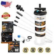 Versatile 6.5L Fluid Extractor with Brake Bleeding Hose - Oil Changes Made Easy