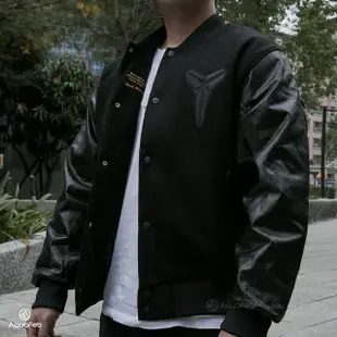 【NIKE 耐吉】Destroyer Jacket 男款 黑色 曼巴 湖人 Kobe 限量 皮革 外套 FB6983-010