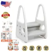 Lightweight Kids Step Stool: Effective Potty Training Aid for Home & Bathroom