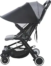Umbrella for Stroller | Anti-Fly Sun Protection Stroller Cover | Portable Camping Shelters for Beach Travel Jogging Hiking Play Nap Time