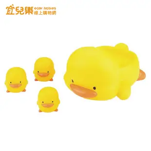 黃色小鴨 家族水中有聲玩具組【宜兒樂】