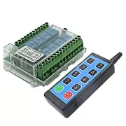New 8 Channel Wireless RF433MHz Remote Control Switch Relay Module DC8-86V
