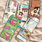 Crayon Shin Chan Cute Fashion for Galaxy S24 S23 S22 S21 S20 FE S10 S10E plus U