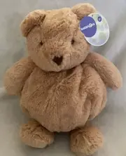 NWT Babies R Us BabiesRUs Plush Honey Tan Chubby Fat Soft Teddy Bear Lovey 2016