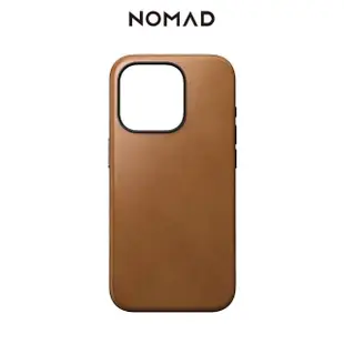 【NOMAD】iPhone 15 Pro 6.1-嚴選Classic皮革保護殼(獨特紋理更具特色)