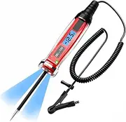 DC Automotive Test Light, LCD Digital Light Tester with Voltmeter, Heavy Duty Circuit Tester with Polarity Indicate