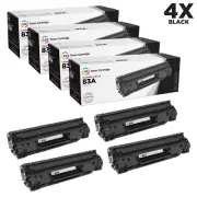 LD 4pk Compatible Replacement CF283A for HP 83A Black M127fn M127fw M125nw M125
