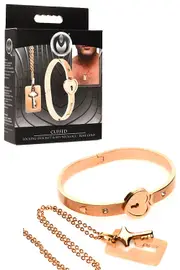 Master Series Cuffed Locking Bracelet & Key Necklace