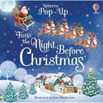 POP-UP 'TWAS THE NIGHT BEFORE CHRISTMAS (硬頁立體書)/SUSANNA DAVIDSON USBORNE POP-UP 【禮筑外文書店】