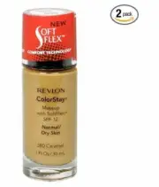 Revlon Colorstay Makeup With Soft Flex Normal/Dry Skin 380 CARAMEL 1 FL Oz New