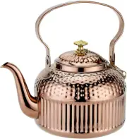 SANQIAHOME Copper Teapot with Infuser 1.5 litres, Stainless Steel Water Boile...