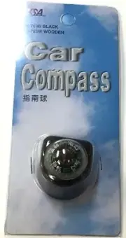 BLACK VINTAGE AUTO SEA MARINE COMPASS FOR BOAT CARAVAN TRUCK CAR NAVIGATION 763B