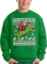 [BesserBay] Children's Christmas Jumper Santa Claus Sweatshirt Unisex 110-152