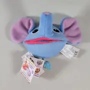 Zoo Adventures Jabbers Elephant With Peanut On Tongue Plush Finger Puppet