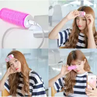 在飛比找蝦皮購物優惠-韓國 TINAROLL 充電式髮捲(1入+USB線) 粉色