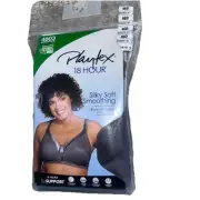 Playtex 4803 Women Full Figure 18 Hour Silky Smooth Wireless Bra Size 46D NEW